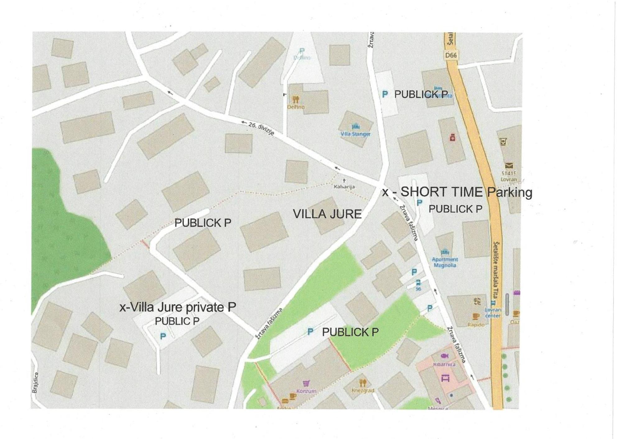 Villa Jure - Apartment Vlasta 로브란 외부 사진